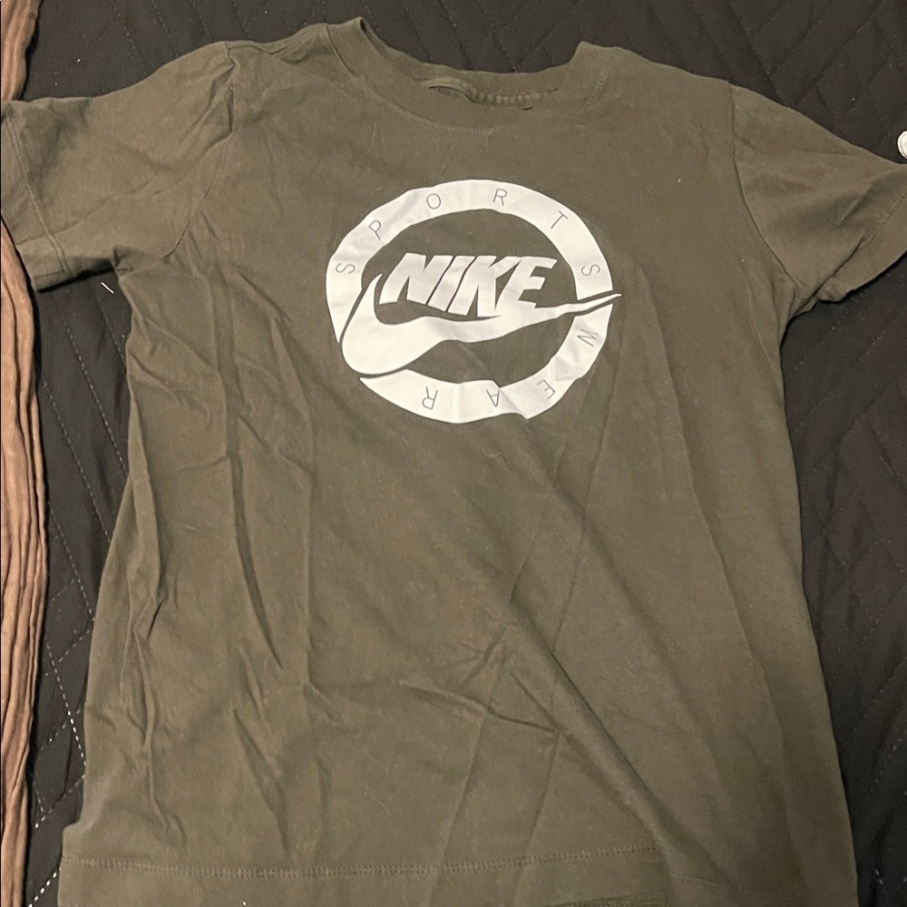 Nike Kids Olive Short Sleeve Tee